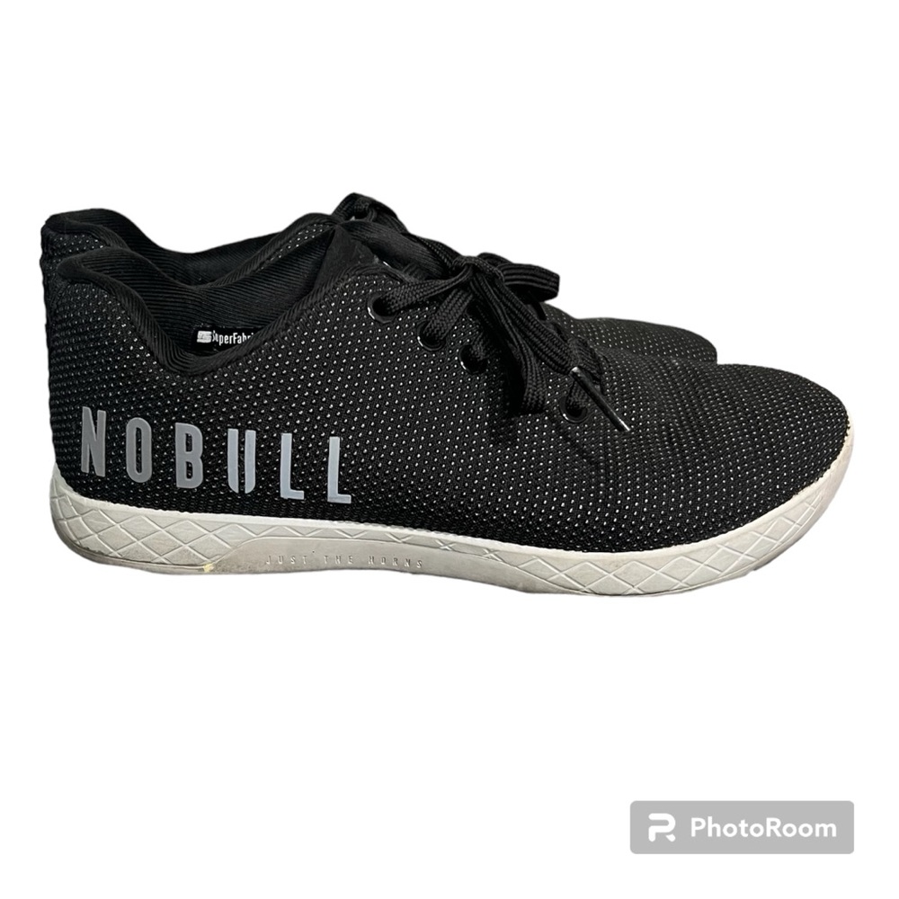 Nobull Trainer CrossFit Shoes Low Top Men's Size 6.5‎ Women's Size 8 Black